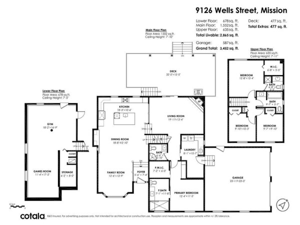 Photo 3 - FloorPlans - 9126 WELLS AVENUE, Mission, BC V2V6X7