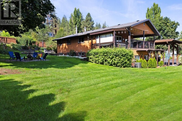 Photo 2 - Backyard - 10391 Monte Bella Road, Lake Country, BC V4T1K7