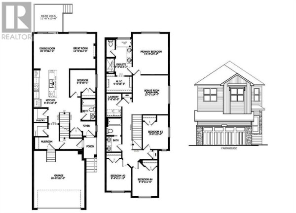 Photo 2 - FloorPlans - 24 Creekstone Landing, Calgary, AB T0L0X0