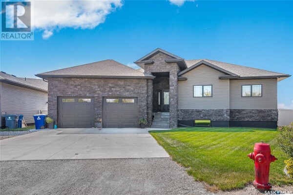 Photo 1 - FrontYard - 110 Canada COURT, Hanley, SK S0G2E0