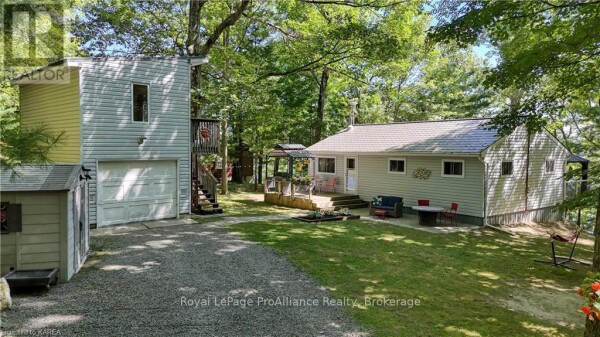 Photo 1 - Backyard - 9 HILLSIDE LANE, Rideau Lakes (816 Rideau Lakes (North Crosby) Tw, ON K0G1X0