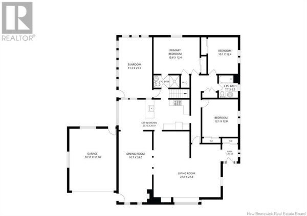 Photo 2 - FloorPlans - 20 Vista Drive, Moncton, NB E1A4L5