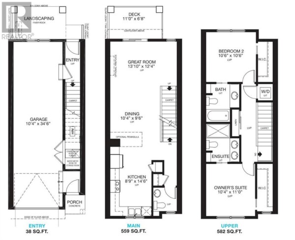 Photo 2 - FloorPlans - 107, 285 Chelsea Court, Chestermere, AB T1X2W7