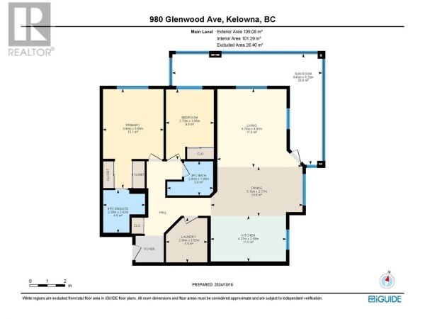 Photo 2 - FloorPlans - 114 980 Glenwood Avenue, Kelowna, BC V1Y9P2