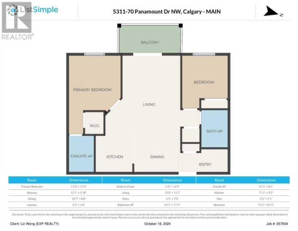 Photo 2 - FloorPlans - 5311, 70 Panamount Drive NW, Calgary, AB T3K5Z1