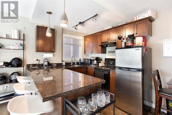 Photo 2 - Kitchen - 208, 1025 14 Avenue SW, Calgary, AB T2R0N9