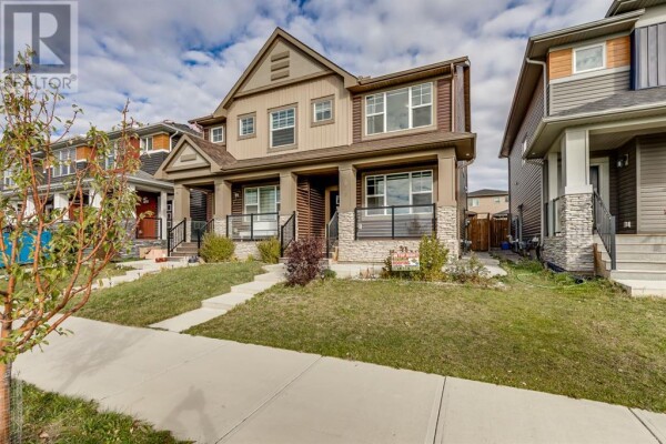 Photo 1 - FrontYard - 842 cornerstone Way NE, Calgary, AB T3N1J9