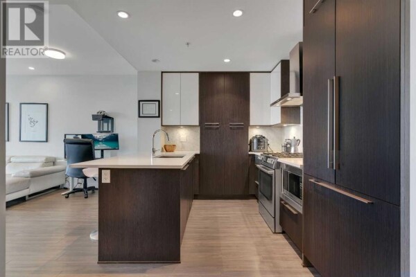 Photo 3 - Kitchen - 1408, 930 16 Avenue SW, Calgary, AB T2R1C2