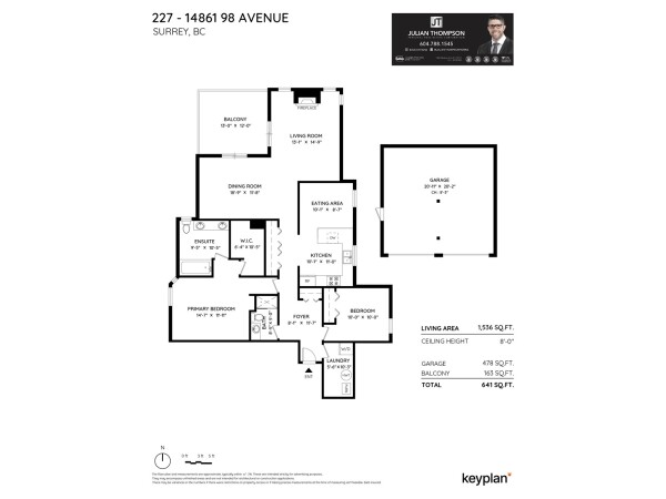 Photo 2 - FloorPlans - 227 14861 98 AVENUE, Surrey, BC V3R0A2