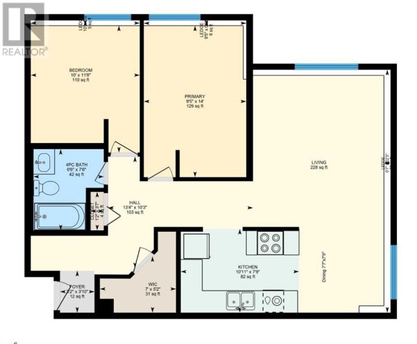 Photo 2 - FloorPlans - 101, 6108 53 Street, Olds, AB T4H1X5