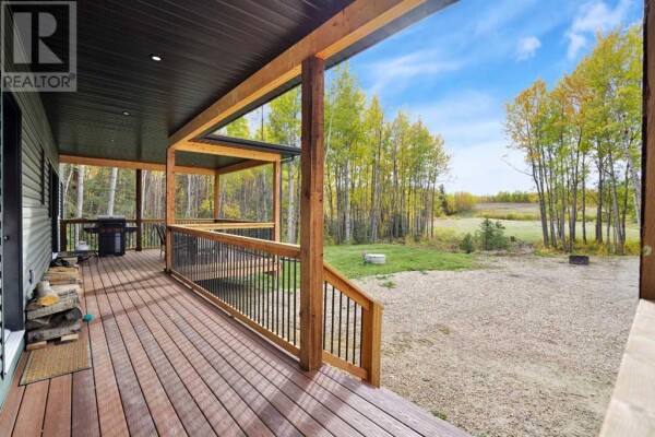 Photo 3 - Backyard - 4, 13033 424 Township, Rural Ponoka County, AB T0C2J0