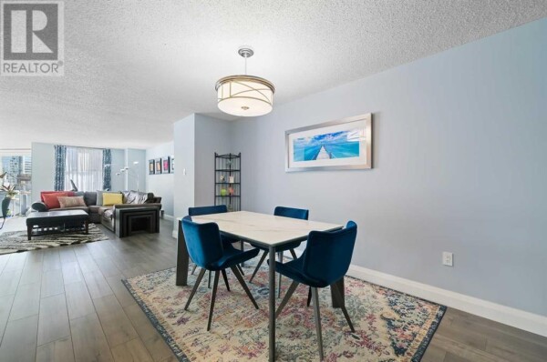 Photo 3 - DiningRoom - 608, 1100 8 Avenue SW, Calgary, AB T2P3T9