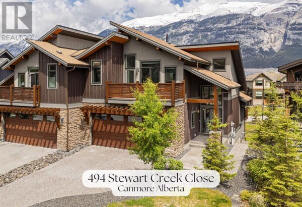 Photo 1 at 494 Stewart Creek Close, Canmore, AB T1W0L7