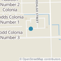 Map location of 405 Todd St, Progreso TX 78579