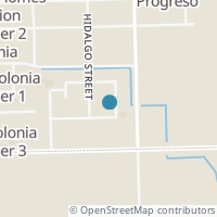 Map location of 710 Cameron St, Progreso TX 78579