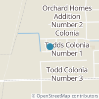 Map location of 509 Diaz St, Progreso TX 78579