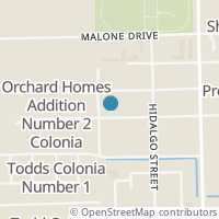 Map location of 214 Watts Ave, Progreso TX 78579