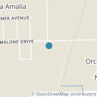 Map location of 100 Malone Dr, Progreso TX 78579