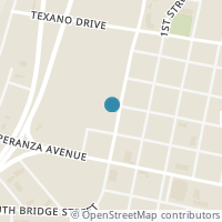 Map location of 322 S Bridge St, Hidalgo TX 78557