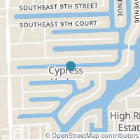 Map location of 251 SE 12Th St, Pompano Beach FL 33060