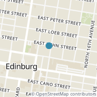 Map location of 201 N 13th Avenue #LHA, Edinburg, TX 78541