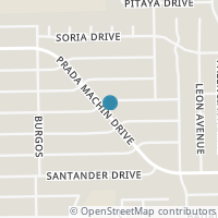 Map location of 301 Malaga Dr, Laredo TX 78046