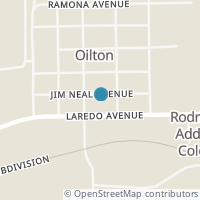 Map location of 117 E Jim Neal Ave, Oilton TX 78371