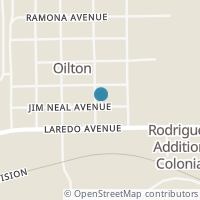 Map location of 104 E Jim Neal Ave, Oilton TX 78371