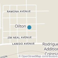 Map location of 106 W Mackin Ave, Oilton TX 78371
