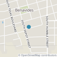 Map location of 234 Palacios St, Benavides TX 78341