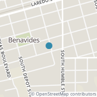 Map location of 333 Kennedy Ave, Benavides TX 78341