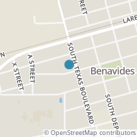 Map location of 112 Santa Rosa De Lima St, Benavides TX 78341