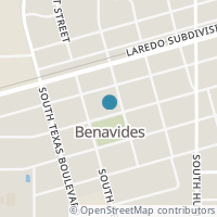 Map location of 217 E Santa Rosa De Lima St, Benavides TX 78341