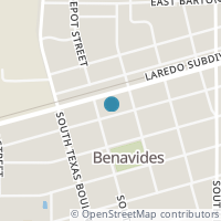 Map location of 209 Mesquite, Benavides TX 78341