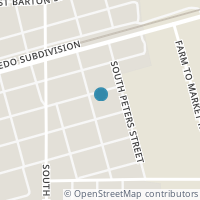 Map location of 710 Santa Rosa De Lima St, Benavides TX 78341