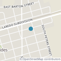 Map location of 626 Mesquite St, Benavides TX 78341