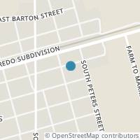Map location of 710 Mesquite St, Benavides TX 78341