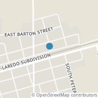 Map location of 635 Railroad Ave, Benavides TX 78341