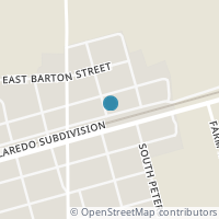 Map location of 701 Railroad Ave, Benavides TX 78341
