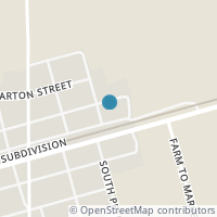 Map location of 806 Chaparral St, Benavides TX 78341