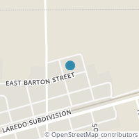 Map location of 707 Barton, Benavides TX 78341