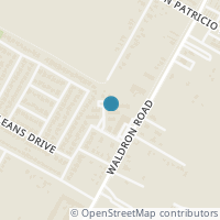 Map location of 655 Castle Park Drive, Corpus Christi, TX 78418