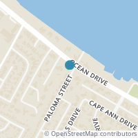 Map location of 4899 Ocean Dr, Corpus Christi TX 78412