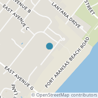 Map location of 302 Dolphin Ln, Port Aransas TX 78373