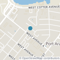Map location of 425 W Farley, Port Aransas TX 78373