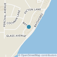 Map location of 1610 Sorenson Drive, Rockport, TX 78382