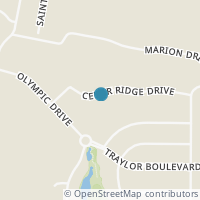 Map location of 129 Cedar Ridge Dr, Rockport TX 78382