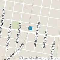 Map location of 401 E Empresario St, Refugio TX 78377
