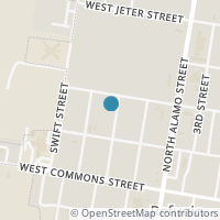 Map location of 213 Thomas St, Refugio TX 78377