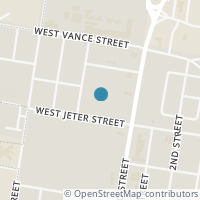 Map location of 509 Dunbar St, Refugio TX 78377
